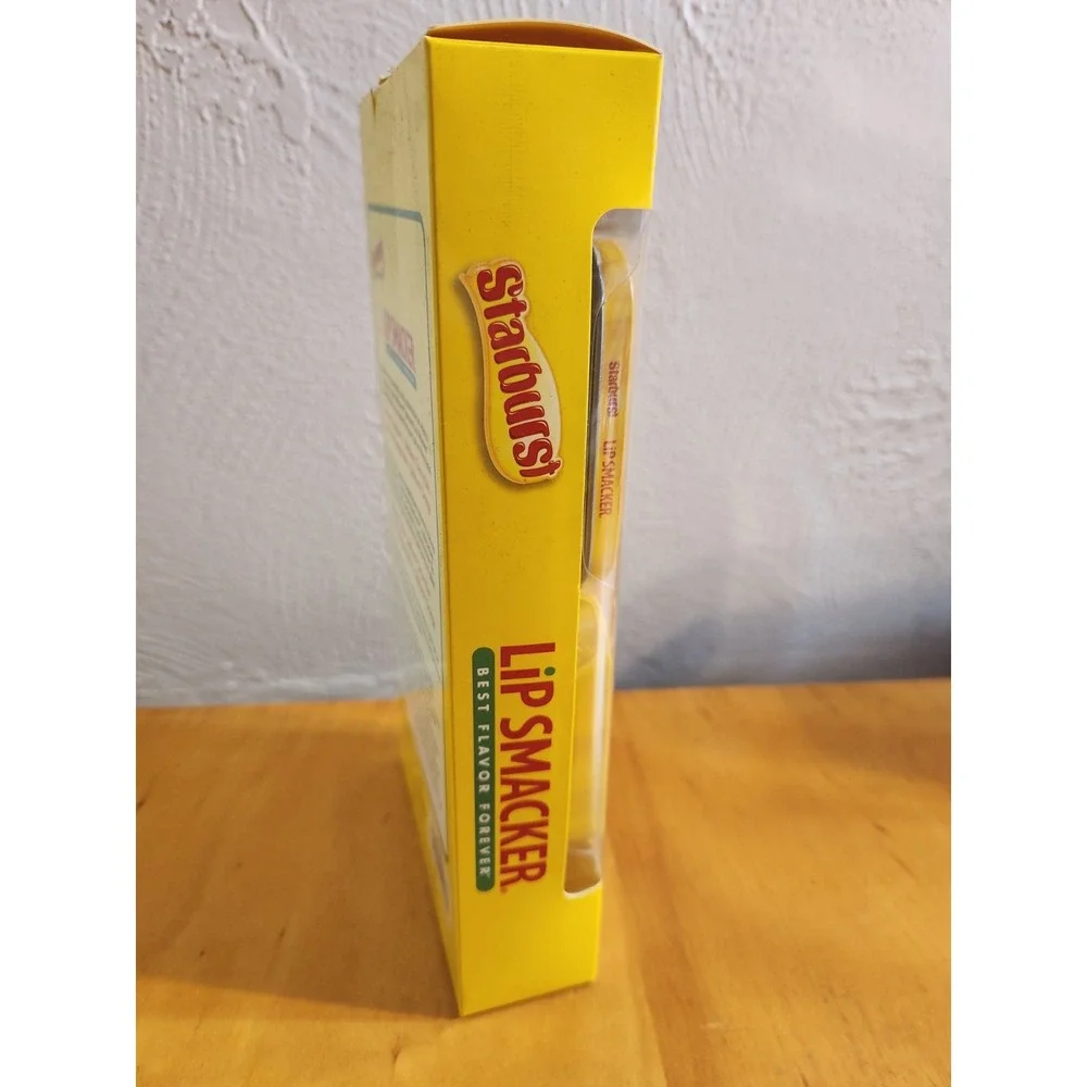 LIP SMACKER STARBURST 4-Pc LIP BALM & TIN With‎ Four Different Flavors